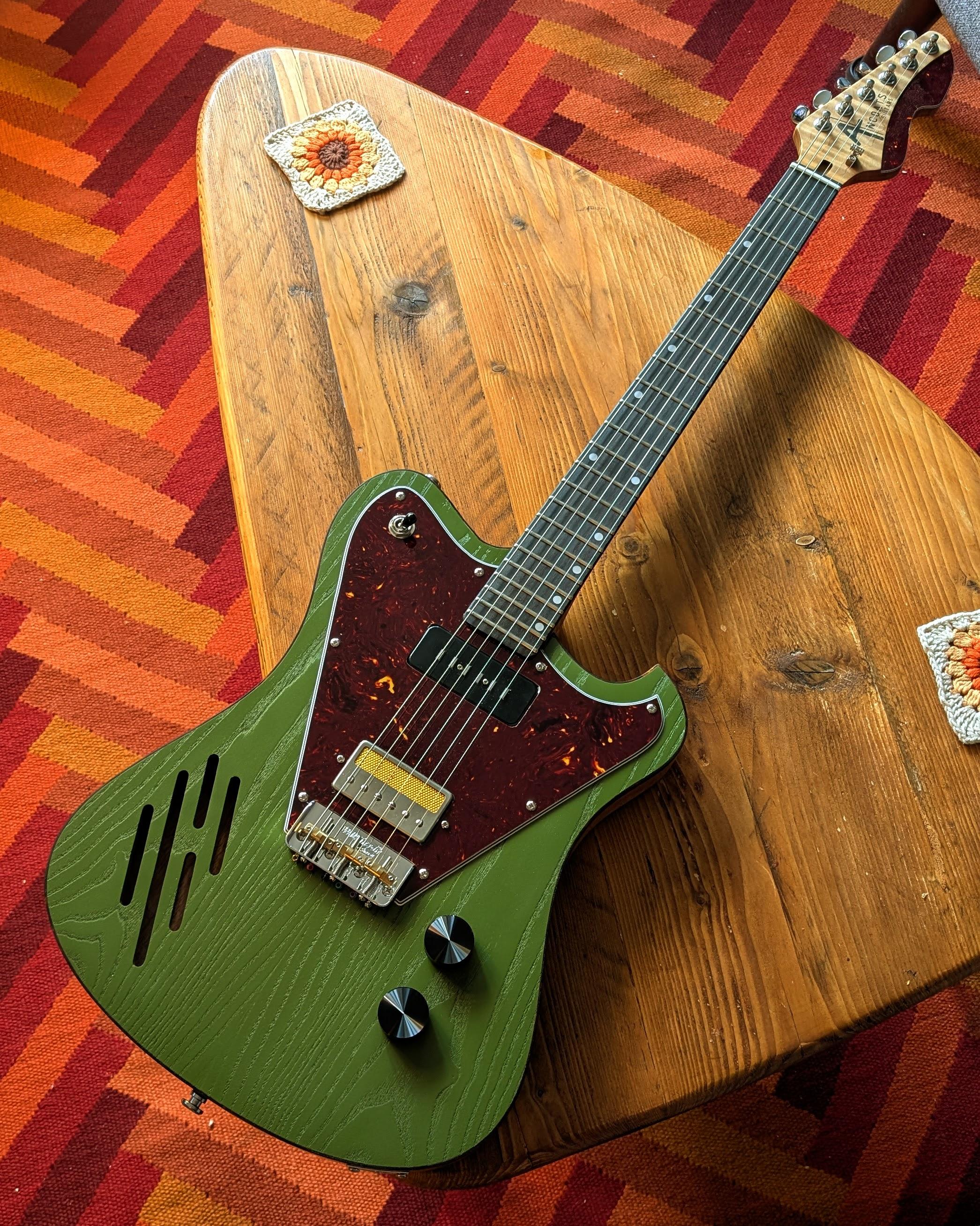 Handmade custom electric guitar by Ancoats Guitars